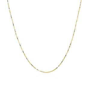 Unbranded 27999-20 14k Yellow Gold Classic Box Chain 0.6mm Size: 20''