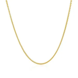 Unbranded 04686-18 14k Yellow Gold Round Chain 1.2mm Size: 18''