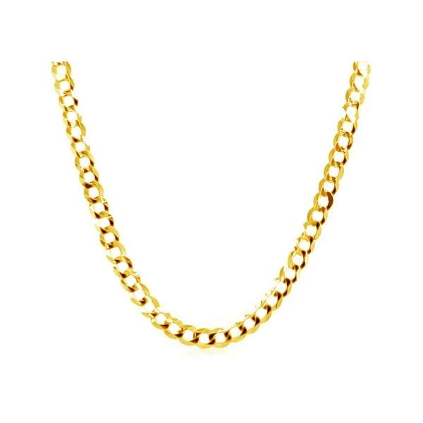 Unbranded 62337-20 2.4mm 10k Yellow Gold Curb Chain Size: 20''