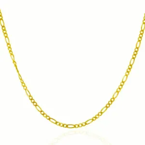 Unbranded 83306-20 10k Yellow Gold Solid Figaro Chain 1.9mm Size: 20''