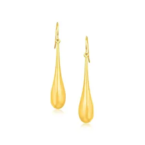 Unbranded 75703 14k Yellow Gold Dramatic Drop Earrings