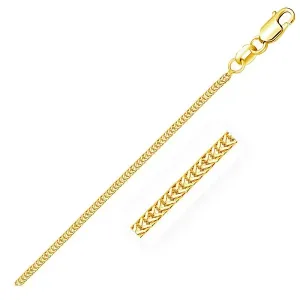 Unbranded 66060-18 14k Yellow Gold Foxtail 1.0mm Chain Size: 18''