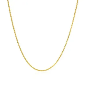 Unbranded 69074-16 10k Yellow Gold Wheat Chain 1.0mm Size: 16''