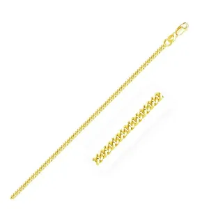 Unbranded 66900-20 2.0mm 10k Yellow Gold Gourmette Chain Size: 20''