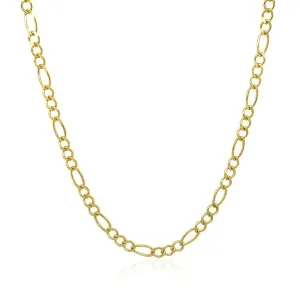 Unbranded 74365-24 3.0mm 10k Yellow Gold Solid Figaro Chain Size: 24''