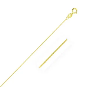 Unbranded 83444-20 14k Yellow Gold Foxtail Chain 0.9mm Size: 20''