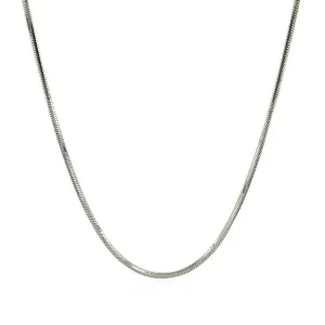 Unbranded 54569-16 Sterling Silver 1.2mm Snake Style Chain Size: 16''