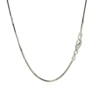 Unbranded 54569-16 Sterling Silver 1.2mm Snake Style Chain Size: 16''