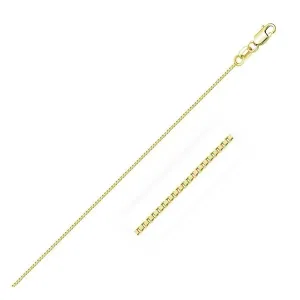 Unbranded 79676-16 18k Yellow Gold Box Chain 0.6mm Size: 16''