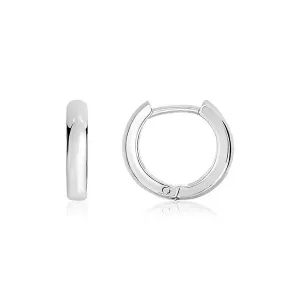 Unbranded 56161 Sterling Silver Polished Hoop Earrings