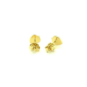 Unbranded 87238 14k Yellow Gold Enameled Strawberry Childrens Earrings