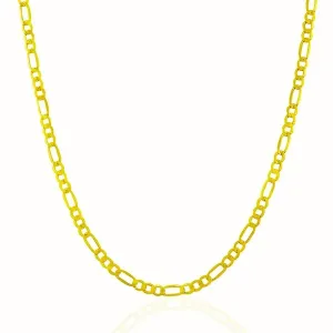 Unbranded 56840-18 2.8mm 10k Yellow Gold Lite Figaro Chain Size: 18''