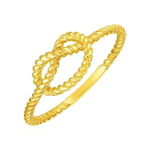 Unbranded 36406-7 14k Yellow Gold Polished Knot Ring Size: 7