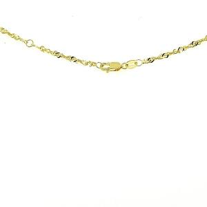 Unbranded 53607-20 2.1mm 14k Yellow Gold Singapore Chain Size: 20''