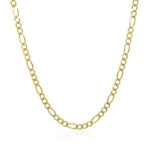 Unbranded 74365-18 3.0mm 10k Yellow Gold Solid Figaro Chain Size: 18''