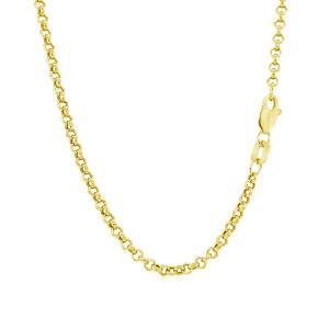 Unbranded 94099-20 2.3mm 10k Yellow Gold Rolo Chain Size: 20''