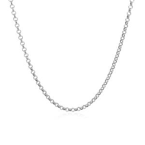 Unbranded 45896-20 10k White Gold Rolo Chain 1.9mm Size: 20''