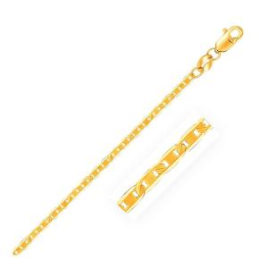 Unbranded 99704-24 10k Yellow Gold Mariner Link Chain 1.7mm Size: 24''