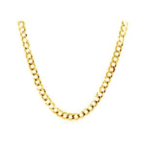 Unbranded 62337-16 2.4mm 10k Yellow Gold Curb Chain Size: 16''