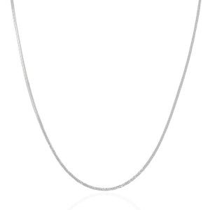 Unbranded 57887-16 14k White Gold Foxtail 1.0mm Chain Size: 16''