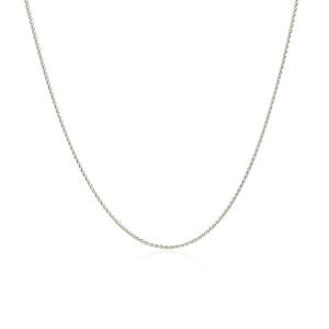 Unbranded 67206-18 10k White Gold Wheat Chain 0.6mm Size: 18''