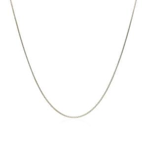 Unbranded 83579-16 Sterling Silver Rhodium Plated Snake Chain 0.9mm Si