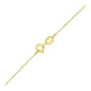 Unbranded 44354-18 14k Yellow Gold Four Leaf Clover Necklace Size: 18'