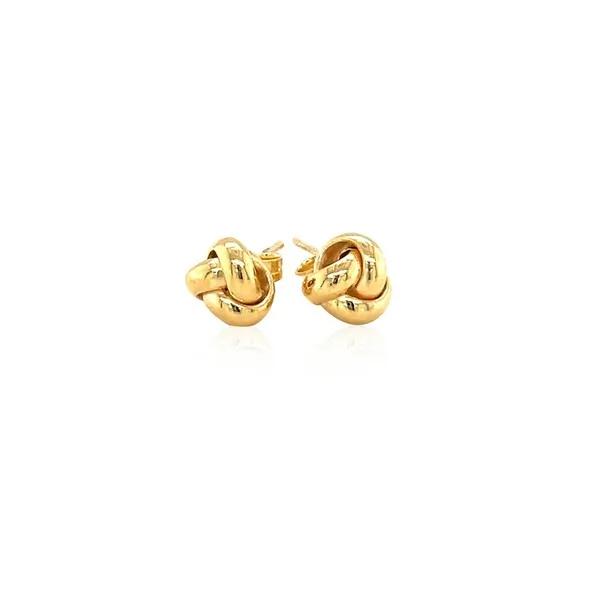 Unbranded 60487 10k Yellow Gold Love Knot Stud Earrings