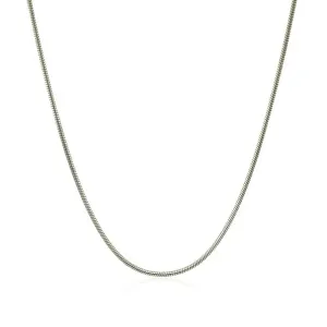 Unbranded 79448-24 Sterling Silver 1.1mm Snake Style Chain Size: 24''