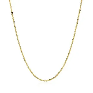 Unbranded 94604-16 14k Yellow Gold Sparkle Chain 1.1mm Size: 16''