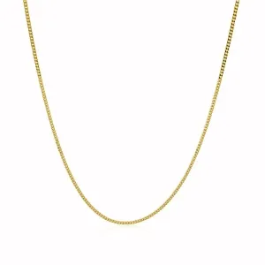 Unbranded 46686-18 14k Yellow Gold Gourette Chain 1.0mm Size: 18''