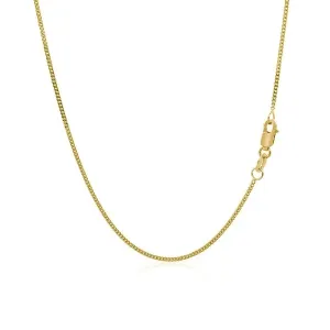 Unbranded 46686-18 14k Yellow Gold Gourette Chain 1.0mm Size: 18''