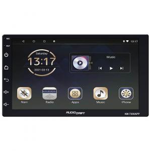 Nippon KM7300APP Audiodrift 7 Diouble Din Mechless Receiver With Wifi 