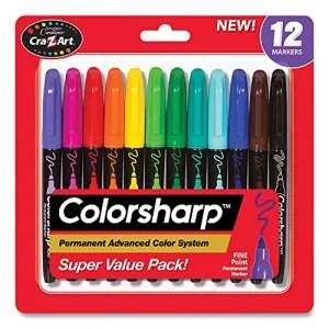 Larose 4461024 Marker,colorshp,12ct,ast