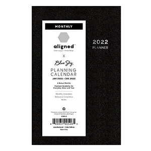 Blue Sky Blue Sky Aligned Slim Monthly Planner - Monthly -