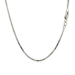 Unbranded 38666-16 14k White Gold Milano Chain 1.1mm Size: 16''