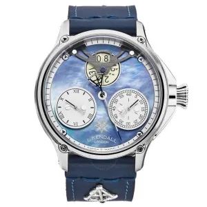 Brav K6-003B Larcum Kendall K6-003b Men's 'k6' Blue Mother Of Pearl Di