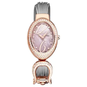 Brav MOPD1570015 Charriol  Women's 'marie Olga' Mother Of Pearl Dial D