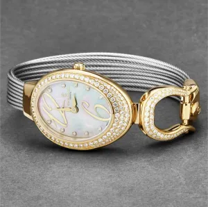 Brav MOYD1570002 Charriol  Women's 'marie Olga' Mother Of Pearl Dial D