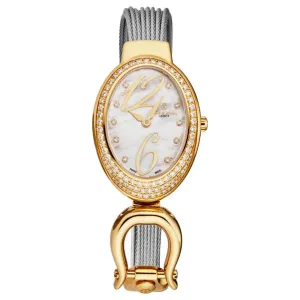 Brav MOYD2570O02 Charriol  Women's 'marie-olga' Mother Of Pearl Dial D