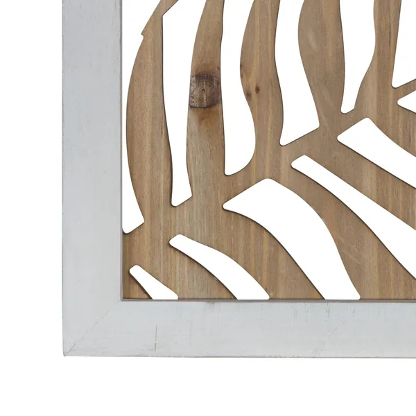 Homeroots.co 380864 Abstract Natural Palm 2 Wall Decor