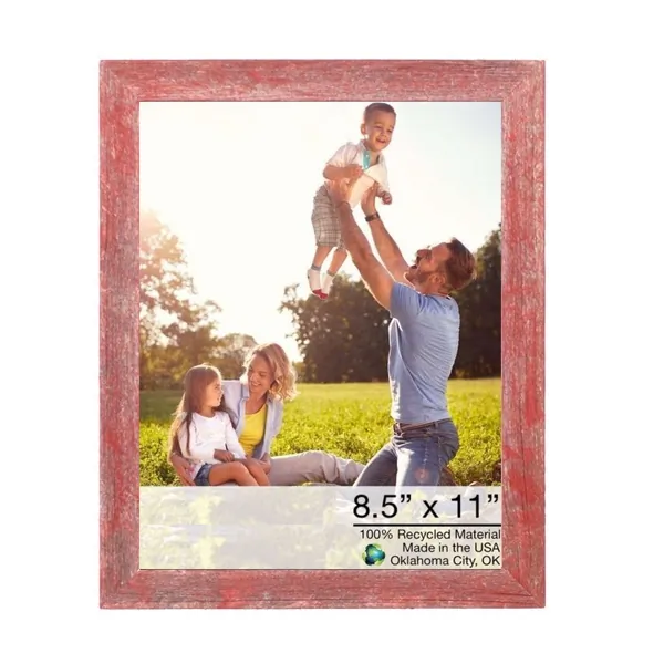 Homeroots.co 380317 11x14 Rustic Red Picture Frame