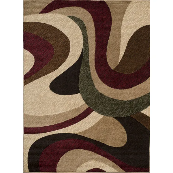 Homeroots.co 371284 22 X 36 Multicolor Polypropylene Accent Rug