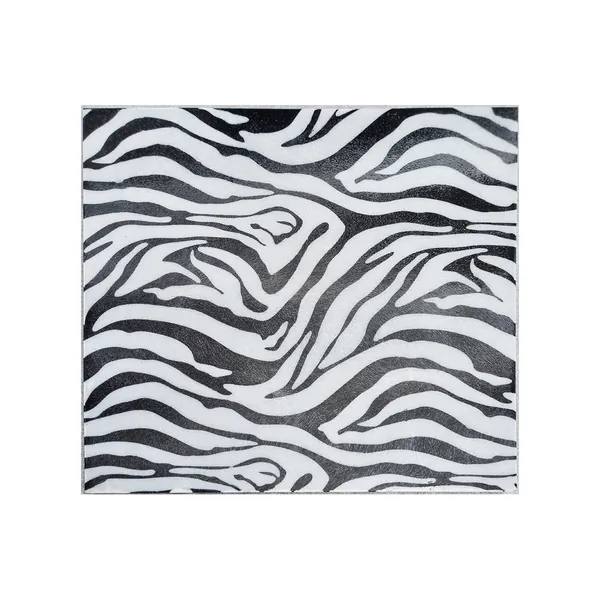 Homeroots.co 375920 Large Faux Zebra Skin Wall Tile