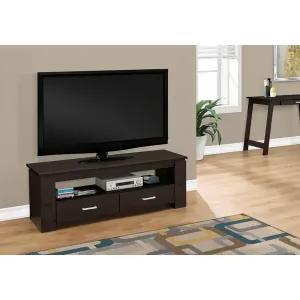 Homeroots.co 332891 16.25 Particle Board And Laminate Tv Stand With 2 