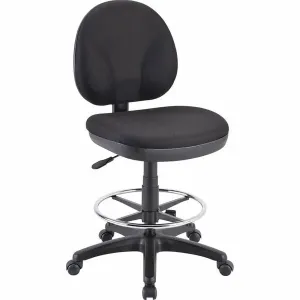 Homeroots.co 372430 20 X 24 X 41 Black Fabric Chair