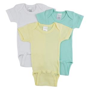 Bambini CS_0253L Bambini Short Sleeve One Piece 3 Pack