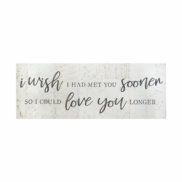 Homeroots.co 373185 Bold Love You Longer Oversized Wall Art