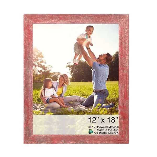 Homeroots.co 380374 14x21 Rustic Red Picture Frame