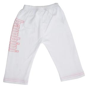 Bambini LS_0211 Bambini Girls White Pants With Print